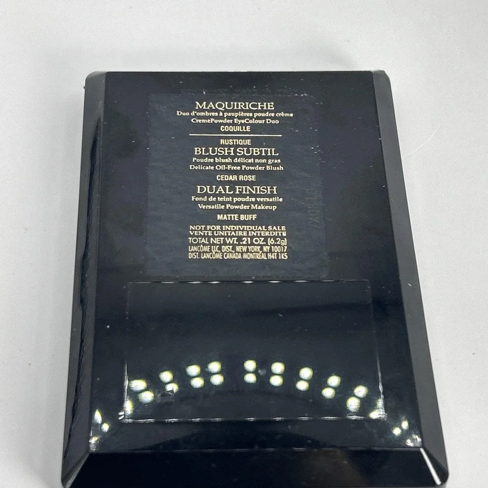 Lancome Maquiriche Blush Dual Finish Eye Creme Powder Eye Color Matte Buff 1